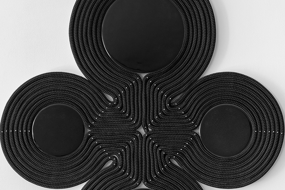Lubna Chowdhary, Horizons. No.9 Cork Street (black and white image)