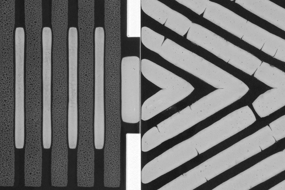 Lubna Chowdhary, Disjunctions. Gallery Isabelle (black and white image)